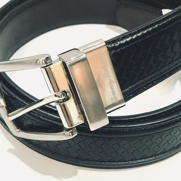 TOMMY BAHAMA Men's Reversible Black/Brown Belt NWT Size XL 42-44 - Picture 6 of 8